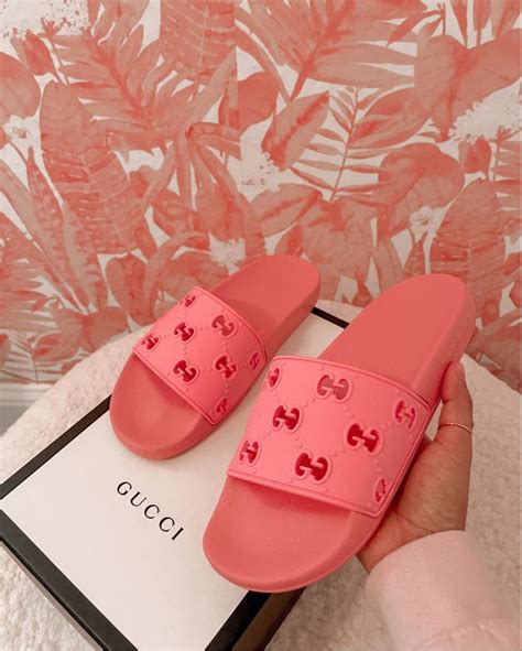 gucci sliders cheap|gucci slides pink fluffy.